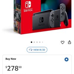 Nintendo Switch Switch With Joy Con HAC-001 (-01)