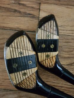 Vtg RH Wilson Arnold Palmer Autograph 4275 #1 & 3 Wood Excellent