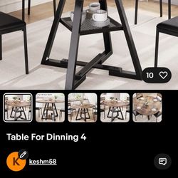 Table For Dinning 4