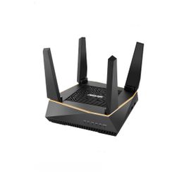 ASUS AX6100 WiFi 6 Gaming Router (RT-AX92U) - Tri- Band Gigabit Wireless Internet Router, Gaming & Streaming, AiMesh Compatible, Lifetime Internet Sec