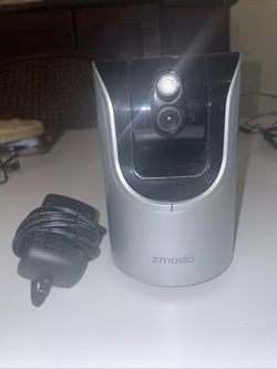 Zmodo Smart Pan & Tilt Camera ZH-IZV15-WAC Wifi Security Camera Preowned Tested