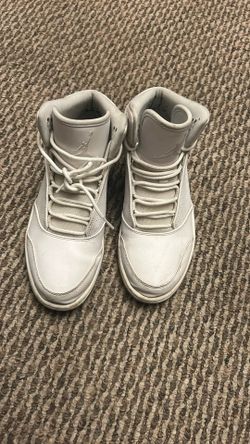 Jordan Size 7.5  Men’s All White 