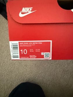 NIKE DUNK LOW RETRO PRM
