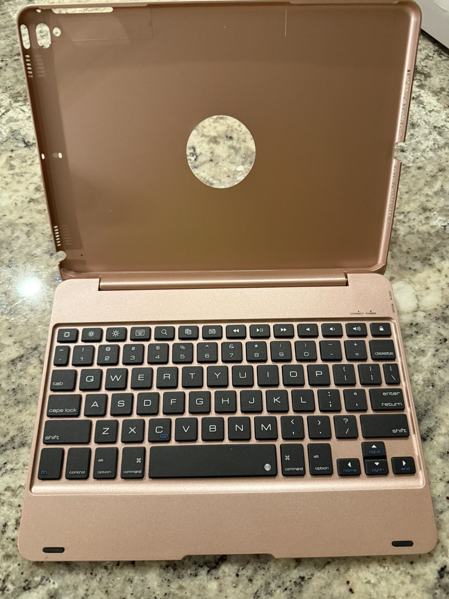 LAVO-TECH Wireless Bluetooth Keyboard Case For IPad 5th-6th Gen, Air 1-2, IPad Pro 9.7 - Slim Full Protection Cover