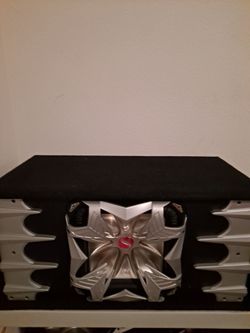 Kicker 12-inch subwoofer; it's like new and works very well