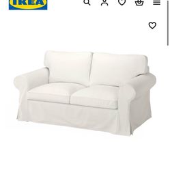 Sofa two-seat loveseat IKEA White