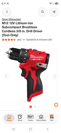 Milwaukee 12v Drill Driver
