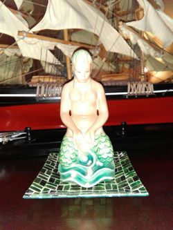 Ceramic mermaid