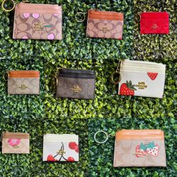 Coach card holder ($18each)