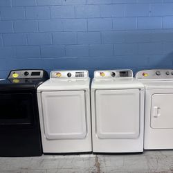Samsung, Whirlpool and GE)Electric dryers in good condition.   Everything works perfectly, is very clean.