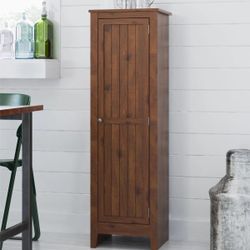 Single Door Storage Pantry Cabinet