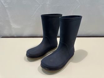 Cat & Jack Kids Rain Boots (Navy Blue, Size 1)