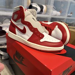 SZ 8.5 MENS BRAND NEW DS VARSITY RED RETRO 1