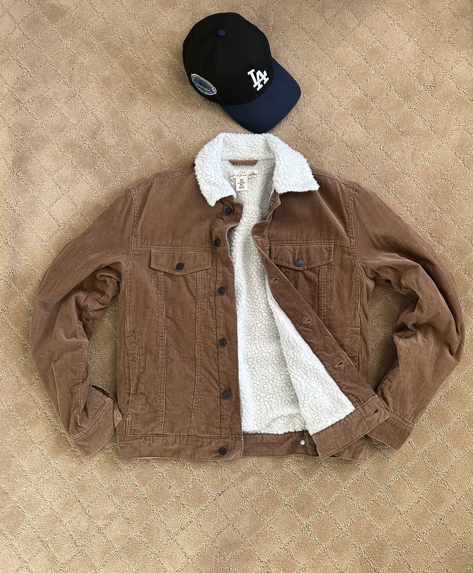 Corduroy Sherpa Jacket