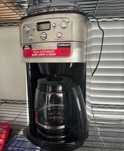 Cuisinart Grind & Brew 12 Cup Coffeemaker, Chrome $65