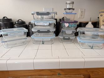 Meal prep Glass food storage containers