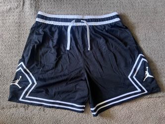 Nike Air Jordan Dri Fit Diamond Mesh Black Shorts XXL