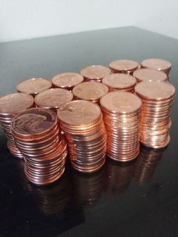CHEAP! 1 oz coin tubes of copper (20 per tube)