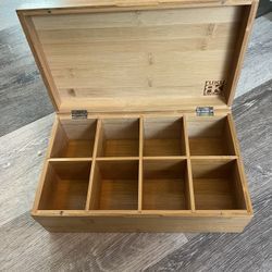 Wooden Tea Box