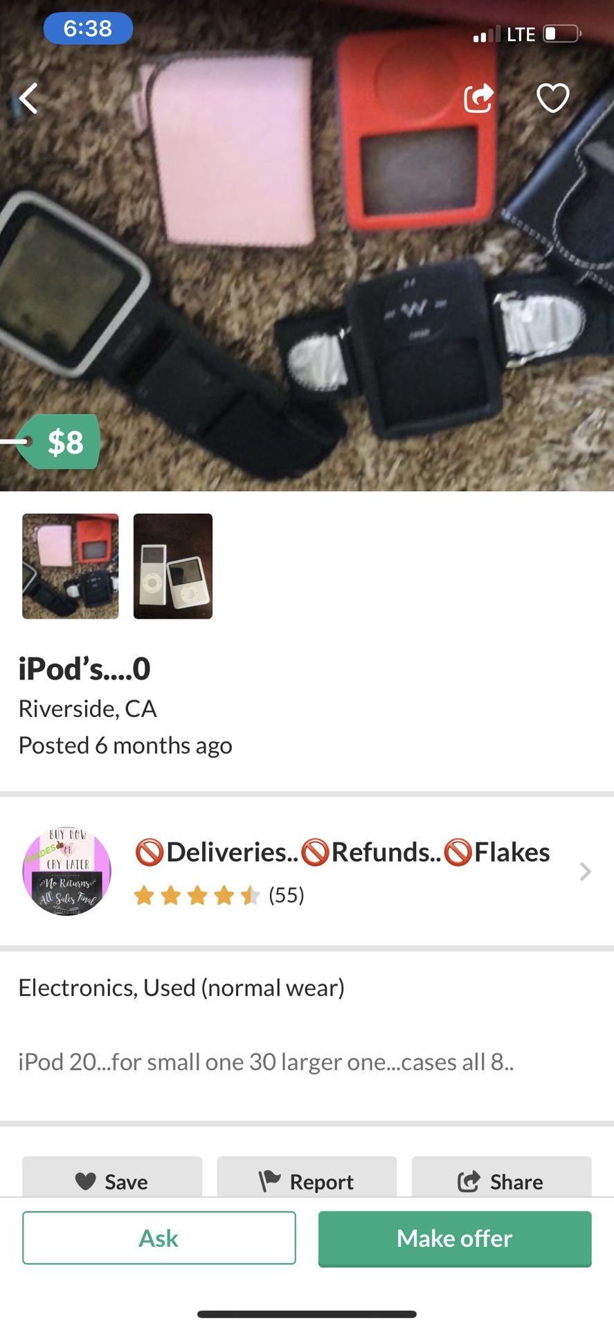 iPod cases