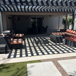 Outdoor Patio Furniture Set , Dining Set , Couch, Chaise Loungers 