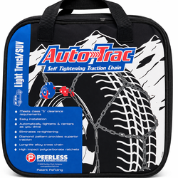SCC Peerless 0232105 Auto-Trac Light Truck/SUV Tire Traction Chain - 2 Count