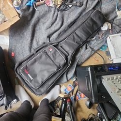 Tour Grade Soft Guitar Case W Backpack Strap Option