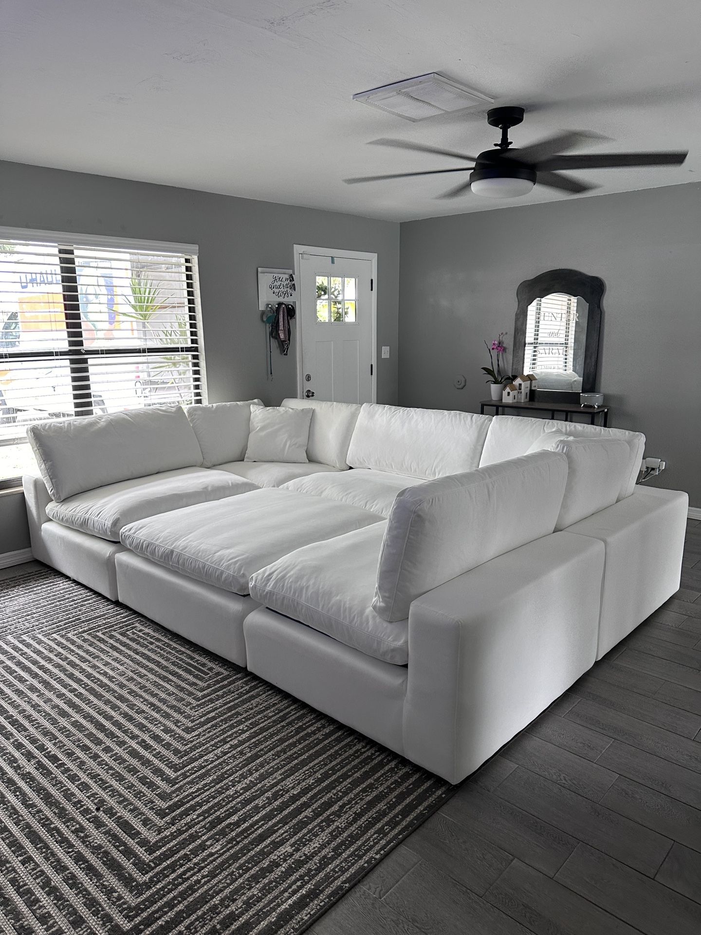 NEW White Cloud Couch Sofa Bed