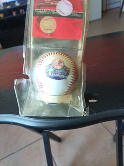 Collectible world series baseball
