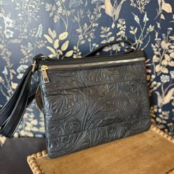 Mexican Crafts Leather Purse 