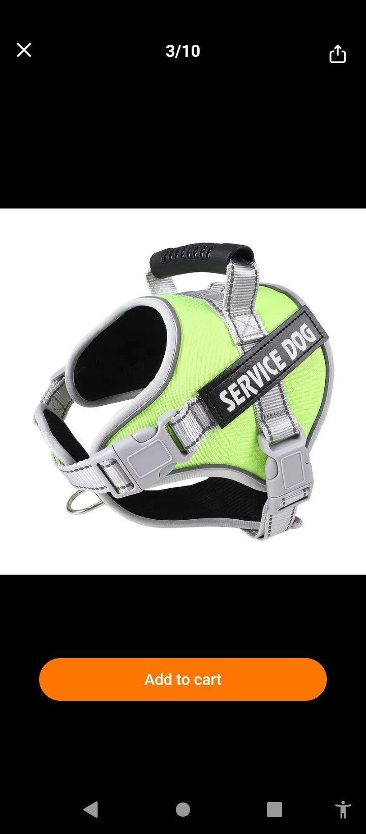 Service Dog Vest (Brand New)