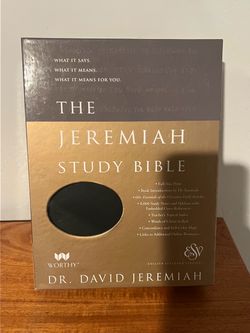 Dr David Jeremiah study bible