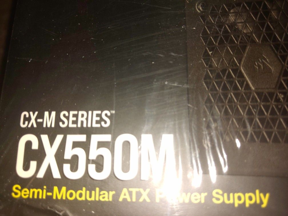 Brand New Corsair CX550M Semi-Modular ATX PSU