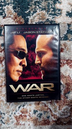 War DVD – Jet Li & Jason Statham
