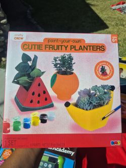 Paint your own Cutie fruity Planters