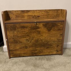 Hanging Wooden Wall Desk