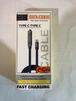 USB-C to USB-C 240W Fast Charging Cable - Brand New