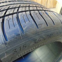 2 New 315 35 20 Michelin Pilot Sport All Season4 Tires 110Y XL *Date 2023*