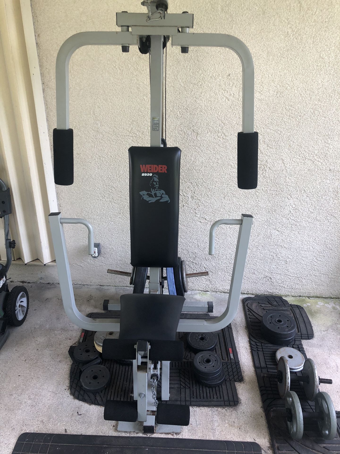 Weider 8920 Home Gym, Weights