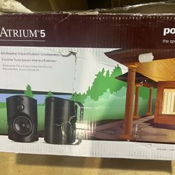 Polk Atrium 5 Indoor/outdoor Weatherproof Audio Speakers 