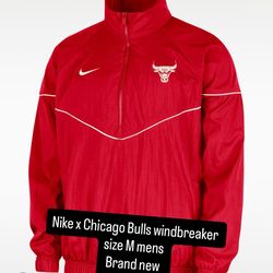Nike X Chicago Bulls Men’s M Windbreaker