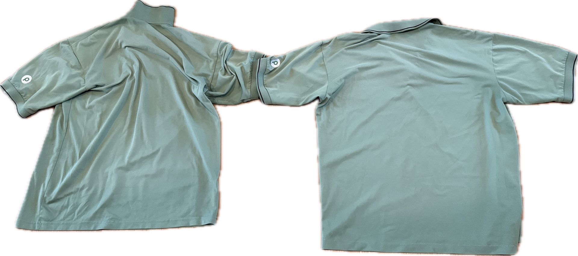 Publix Supermarket Official Employee Uniform Green Uniform Polo Shirt Men L