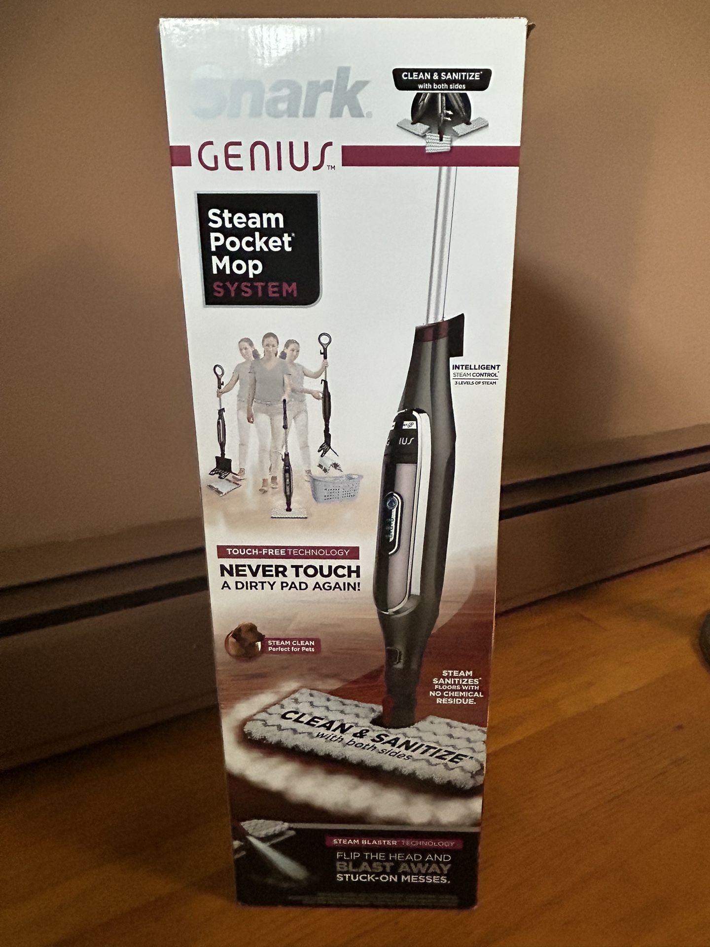 Shark steam mop