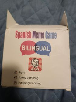 Bilingual meme game