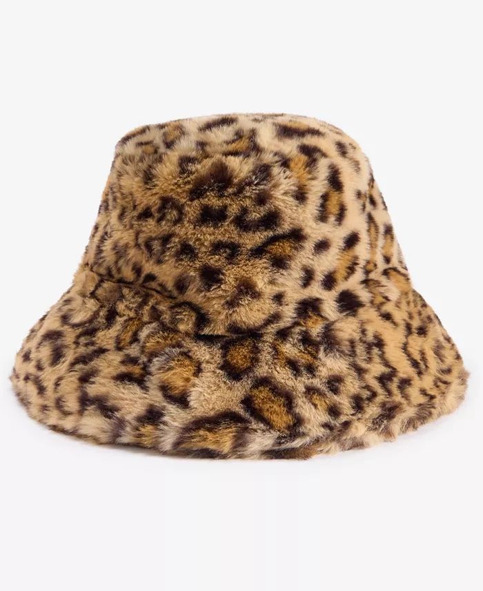 New Faux Fur Fleece Lined Bucket Hat