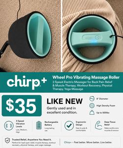 Chirp vibration roller wheel