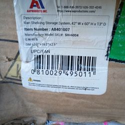 Van Shelving Storage Compart