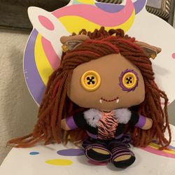 Monster High Clawdeen friend Plush 8”