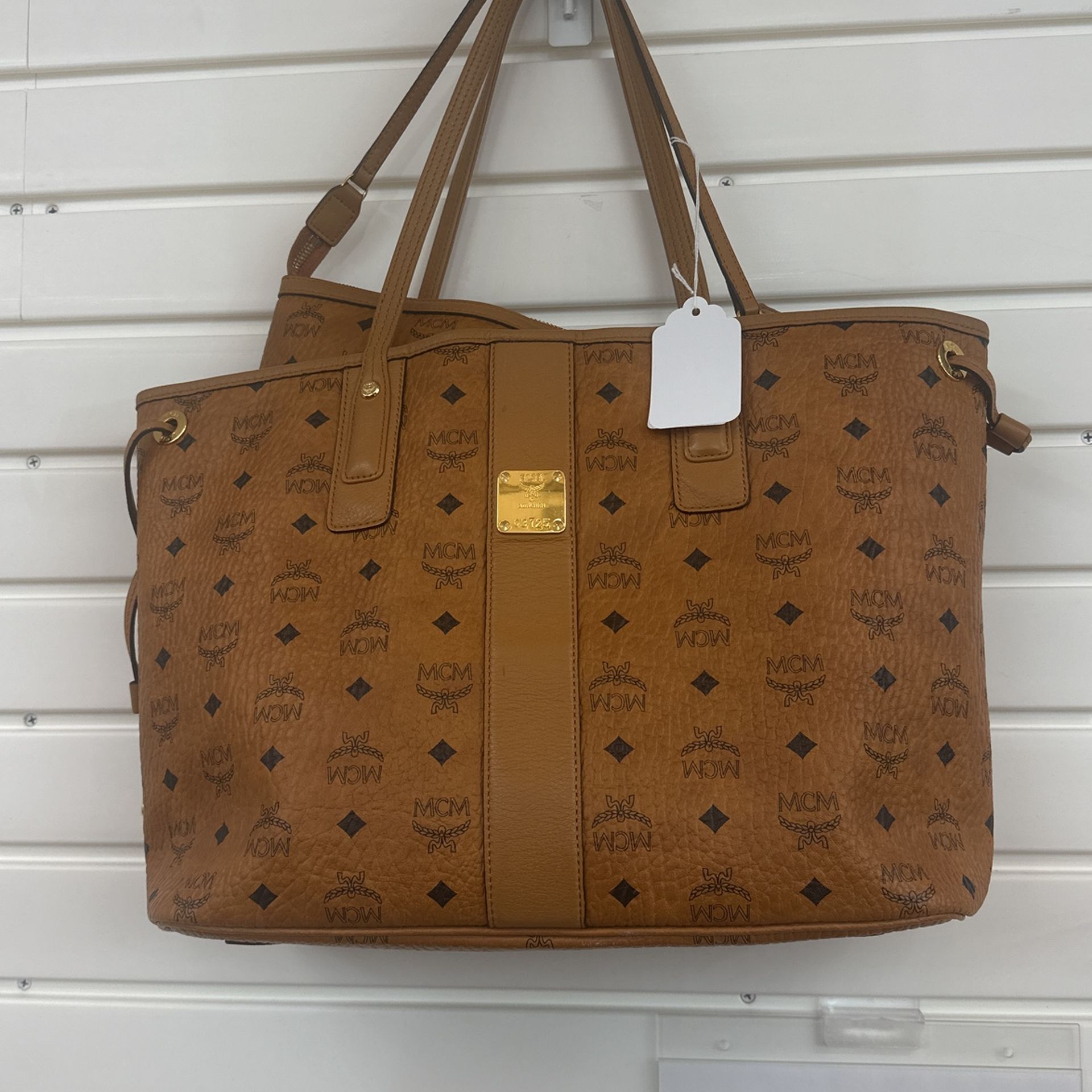 MCM Bottomless Bag Like New!