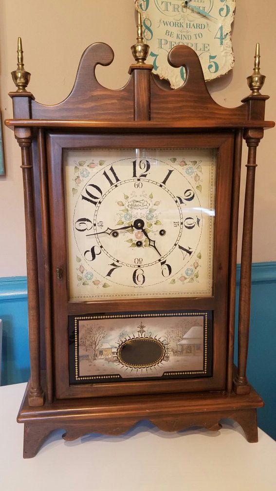 Antique New England Mantel clock